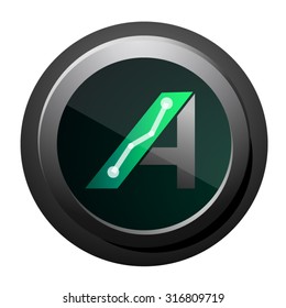 Letter A logo icon vector design