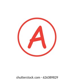 Letter A logo icon vector design template elements