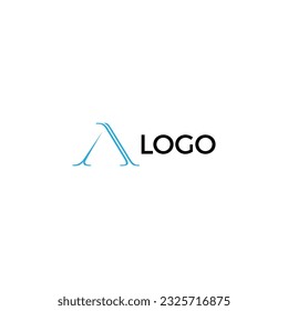 A letter logo, A logo, A icon vector eps.