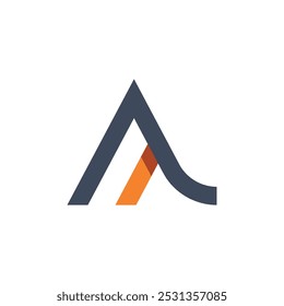 Logotipo, ícono, Ilustración vectorial de una letra