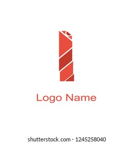 Letter I Logo Icon,intial logo,Design template Element abstract logo template, Vector 