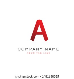Letter A logo idea ,  logobusiness logo and symbols template 