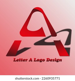 Letter A Logo Illustration Vector Art Design