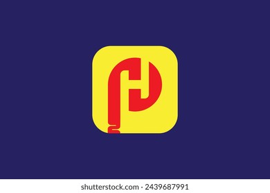 IMAGEN DEL LOGOTIPO DE LA CARTA. COLOR DE FONDO. PLANTILLA VECTORIAL