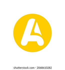 Логотип буквы А. А letter Logo initial