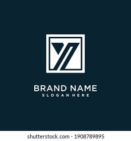 Letter logo with initial Y for company or person, cool modern concept premium vector part 2