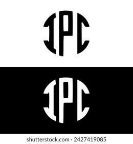 letter logo IPC, monogram logo