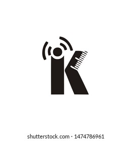 letter logo letter k vector