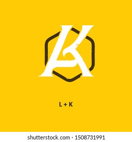 Letter logo L + K + A