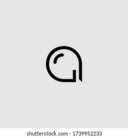 letter a logo lowercase isolated black color for business identity branding company personal branding