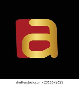 a letter logo a luxury logo 