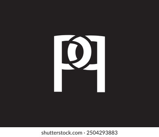 Letter Logo Luxury. Art Deco style logotype design for luxury company branding. Premium identity design. Letter P.