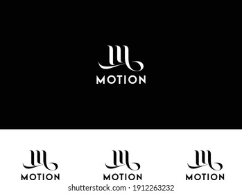  Letter Logo M Monogram Creative