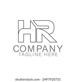 letter logo minimal design Free vector