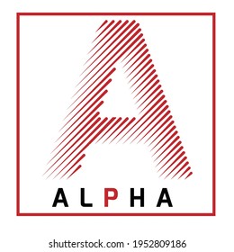 Letter logo with minimalist concept