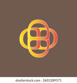 Letter Logo with modern Abstract Styel vecor and free eps file