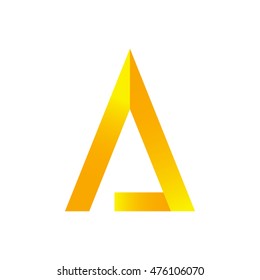 A letter logo with modern concept