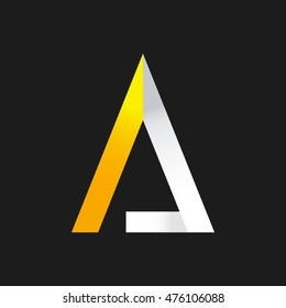 A letter logo with modern concept
