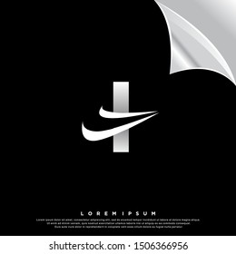 letter I logo. modern design. vector icon illustration