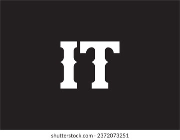 logotipo de la letra y diseño de monograma