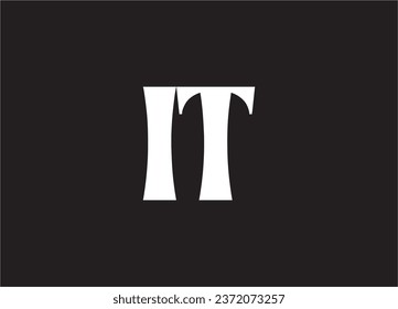 it letter logo and monogram design