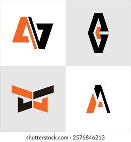 LETTER. A LOGO. N LOGO. S LOGO