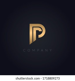 Letter logo P vector Design. Unique Style icon P Font abstract. alphabet P symbol abstract.