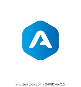 A letter logo premium and unique logo vector logo
