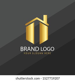 Letter Logo Real Estate Concept Premium Stock Vector (Royalty Free ...