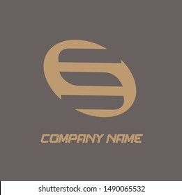 the letter logo S. Can be used for icon or companies