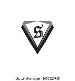 letter logo S simple vector design