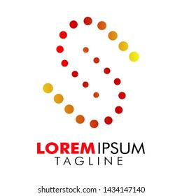 letter logo s vector. logo abstract