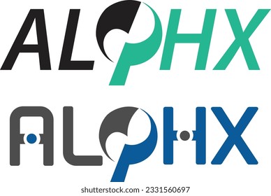 letter logo with search symbol