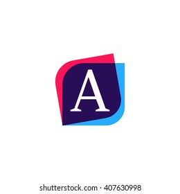 A letter logo sign symbol element icon vector design