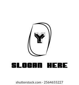 Letter logo simple design memorable