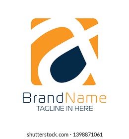 Letter A Logo With Simple and Modern Shape