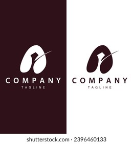 Schreiben Sie ein Logo mit einfachem Stil. Illustration einer Vorlage für eine Luxusmarke