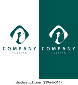 Letter a logo with simple style. Illustration of a luxury product brand template