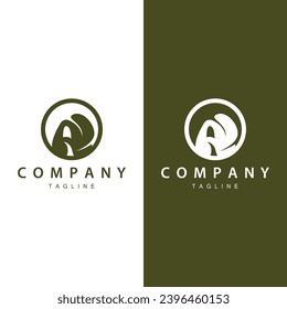 Letter a logo with simple style. Illustration of a luxury product brand template