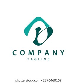 Letter a logo with simple style. Illustration of a luxury product brand template