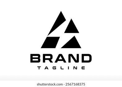 Letter A Logo, Spark Bolt Logo Design, Flash icon, Lightening Logo, Fashion Logo, Vector Icon Symbol Silhouette Illustration brand identity Use social media website marketing agency Business company