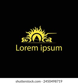 Un logotipo de la letra ilustraciones de stock. un logotipo de la letra Imagen de Vector creativo.