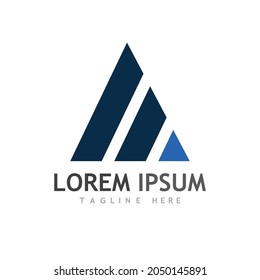 A letter logo and symbol illustration design