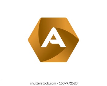 Letter A logo or symbol template design