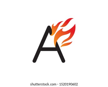 Letter A logo or symbol template design