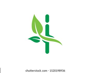 Letter I logo or symbol template design