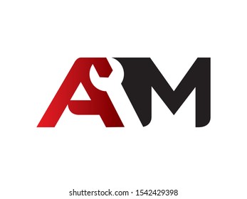 AM Letter logo or symbol template design