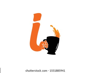 I Letter logo or symbol template design