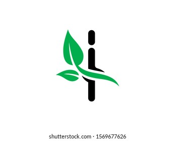 I Letter logo or symbol template design