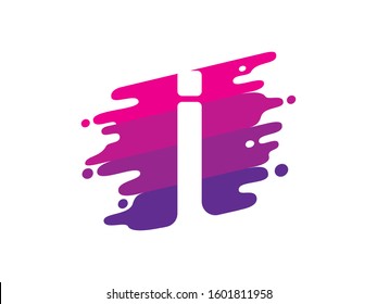 I Letter logo or symbol template design